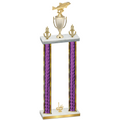 Double Purple Glacier First Place Fishing Trophy