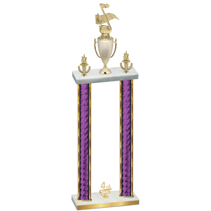 Double Purple Glacier Fourth Place Music Trophy