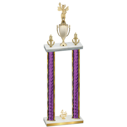 Double Purple Glacier Fourth Place Academics Trophy