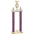 Double Purple Glacier First Place Academics Trophy