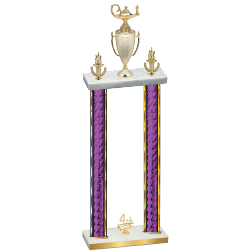 Double Purple Glacier Fourth Place Academics Trophy