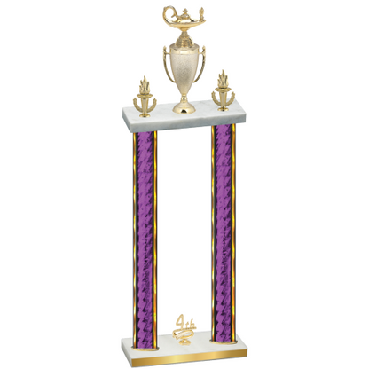 Double Purple Glacier Fourth Place Academics Trophy