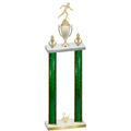 Double Green Glacier Second Place Running Trophy