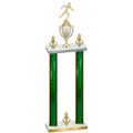 Double Green Glacier Victory Running Trophy