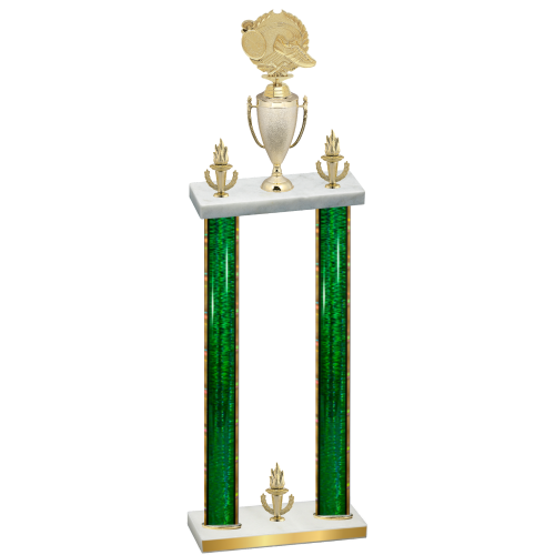 Double Green Glacier Victory Running Trophy