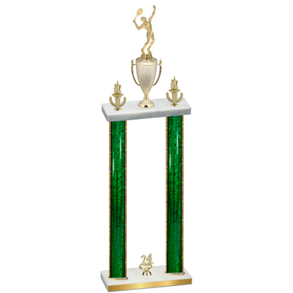 Double Green Glacier Year Tennis Trophy
