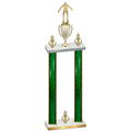 Double Green Glacier Victory Wrestling Trophy