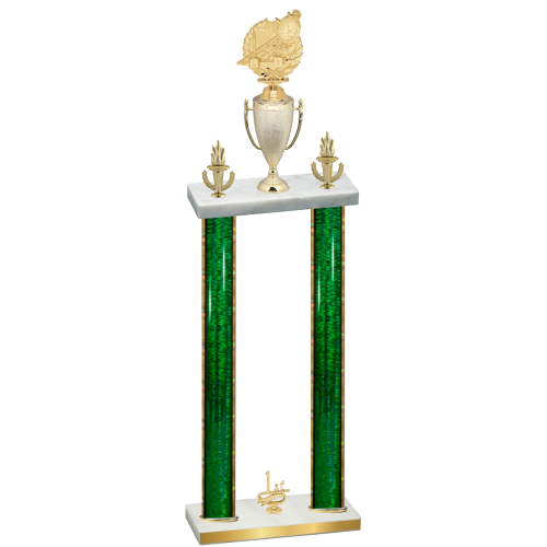 Double Green Glacier First Place Swimming Trophy