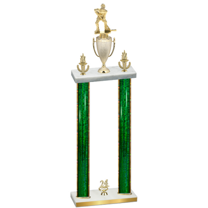 Double Green Glacier Year Hockey Trophy