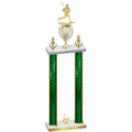 Double Green Glacier Second Place Lacrosse Trophy