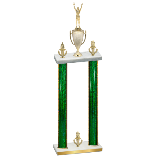 Double Green Glacier Victory Victory Trophy