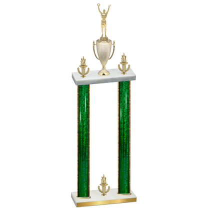 Double Green Glacier Victory Victory Trophy