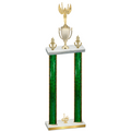 Double Green Glacier First Place Victory Trophy
