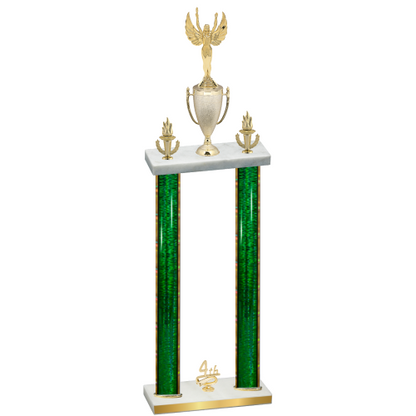 Double Green Glacier Fourth Place Victory Trophy