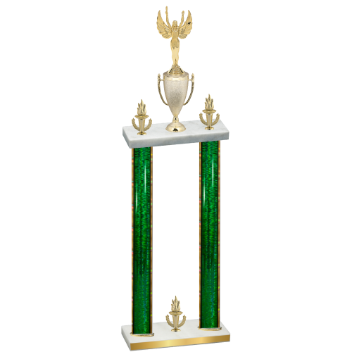 Double Green Glacier Victory Victory Trophy