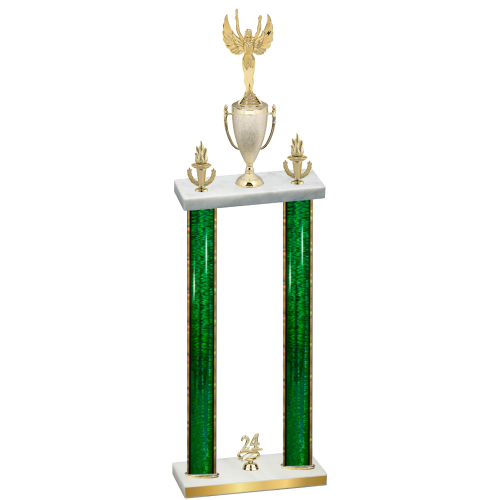 Double Green Glacier Year Victory Trophy