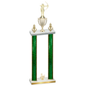 Double Green Glacier Third Place Archery Trophy