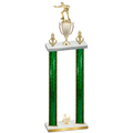 Double Green Glacier Third Place Shooter Trophy