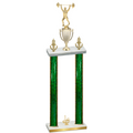 Double Green Glacier First Place Weights Trophy