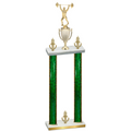 Double Green Glacier Victory Weights Trophy
