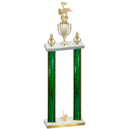 Double Green Glacier First Place Music Trophy