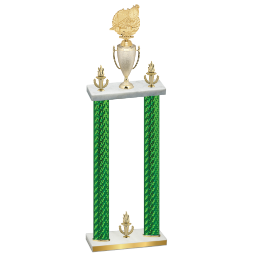 Double Green Carbon Fiber Victory Swimming Trophy