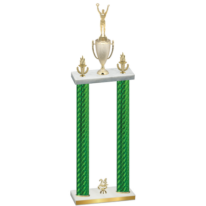 Double Green Carbon Fiber Year Victory Trophy