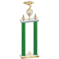Double Green Carbon Fiber Fourth Place Cars Trophy