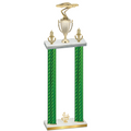 Double Green Carbon Fiber Fourth Place Cars Trophy