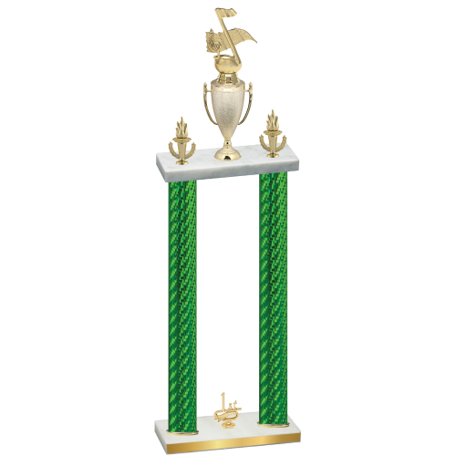 Double Green Carbon Fiber First Place Music Trophy