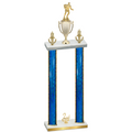 Double Blue Glacier Second Place Rugby Trophy