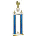 Double Blue Glacier Second Place Rugby Trophy