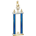 Double Blue Glacier First Place Hockey Trophy