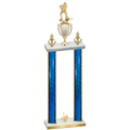 Double Blue Glacier First Place Hockey Trophy