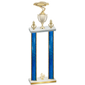 Double Blue Glacier Fourth Place Cars Trophy