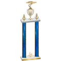 Double Blue Glacier Fourth Place Cars Trophy