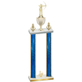Double Blue Glacier Third Place Archery Trophy