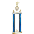 Double Blue Glacier Second Place Archery Trophy