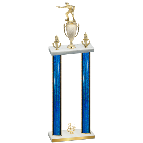 Double Blue Glacier Third Place Shooter Trophy