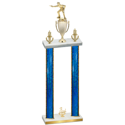 Double Blue Glacier Third Place Shooter Trophy