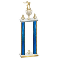 Double Blue Glacier Year Shooter Trophy