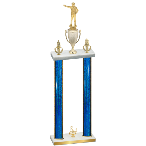 Double Blue Glacier Third Place Shooter Trophy