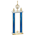 Double Blue Glacier First Place Chess Trophy
