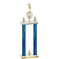 Double Blue Glacier Victory Golf Trophy