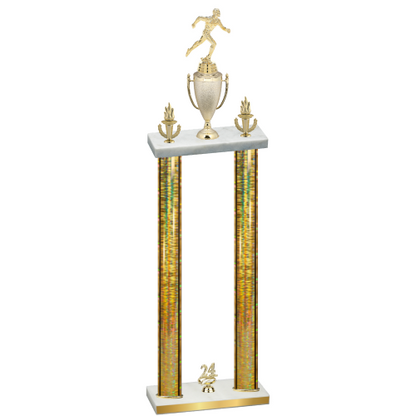 Double Gold Glacier Year Running Trophy