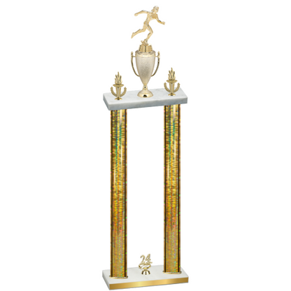 Double Gold Glacier Year Running Trophy