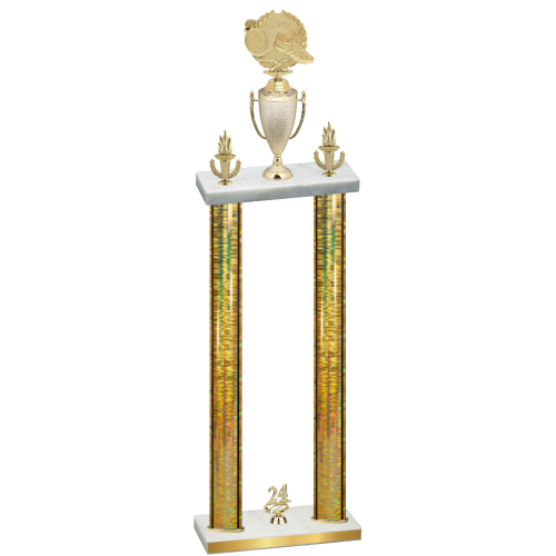 Double Gold Glacier Year Running Trophy