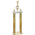 Double Gold Glacier First Place Swimming Trophy