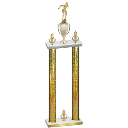 Double Gold Glacier Victory Swimming Trophy