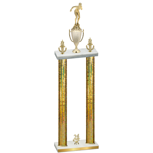 Double Gold Glacier Year Tennis Trophy
